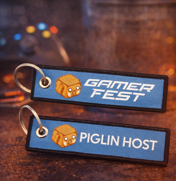 Gamerfest x PiglinHost airplane merch