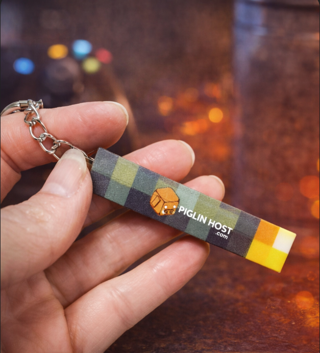 Gamerfest x PiglinHost torch merch